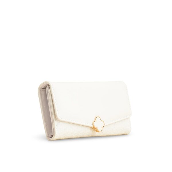 White Casual Wallet P70982